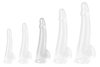 Clear Dong Dildo L 14 x 4.5cm L 14 x 4.5cm