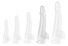 Clear Dong XL – átlátszó prémium dildó 17 x 4,8 cm