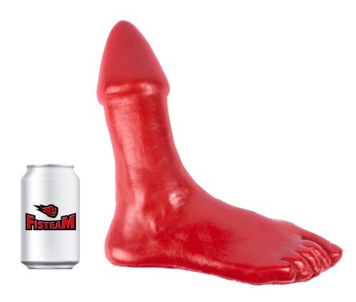 X-FEET – prémium vibráló intim eszköz, 18 x 7,8 cm, piros