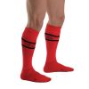 URBAN FOOTBALL SOCKS piros-fekete