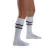 Urban Football Socks – Prémium focis zokni fehér-fekete kombinációban