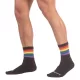Half Socks színes zokni fekete részletekkel