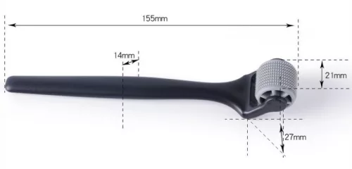 Spiked Wheel Black – prémium érzéki izgató eszköz