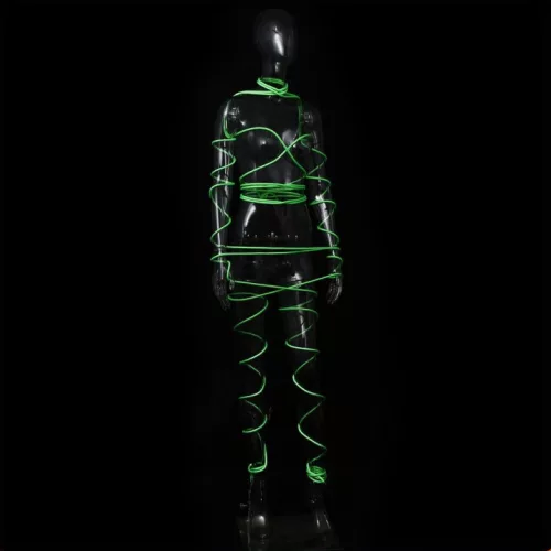 Bondage Rope – világító zöld kötelek 10m hosszúságban