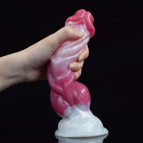 Érzéki díszítő - Monster 14 x 6 cm prémium dildó