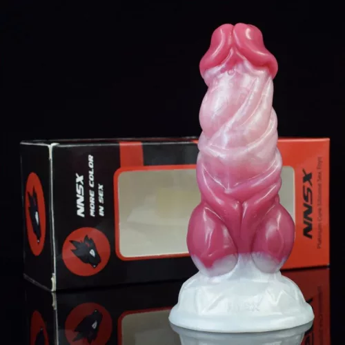 Érzéki díszítő - Monster 14 x 6 cm prémium dildó