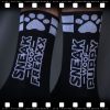 SNEAK PUPPY – fekete-fehér zokni, stílusos kényelem
