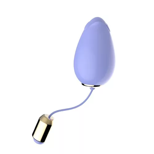 Szexjáték Rezgő távirányítós 9 mód 7,3 cm világoslila szilikon