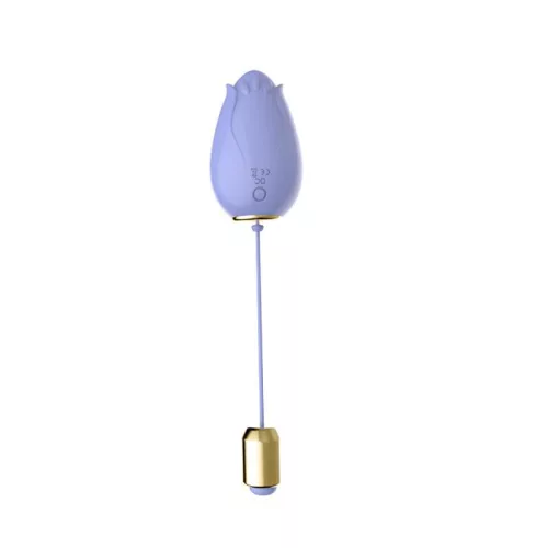 Szexjáték Rezgő távirányítós 9 mód 7,3 cm világoslila szilikon