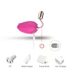 Mandala Vibráló tojás 9 fokozat USB töltés rózsaszín 7,3x3,5x3 cm vízálló