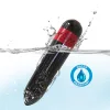Rocket vibrátor 9 fokozatú, USB tölthető fekete 7,3 cm