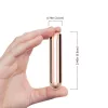 Szexjáték Rezgő 9 mód USB töltés rózsaarany 8,8x8,8x2 cm