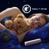 Szexjáték Rezgő 9 mód USB töltés rózsaarany 8,8x8,8x2 cm