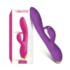 Bonnie Vibrátor Nyuszis G-pont stimuláló Vízálló 22,2 cm lila