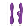 Bonnie Vibrátor Nyuszis G-pont stimuláló Vízálló 22,2 cm lila