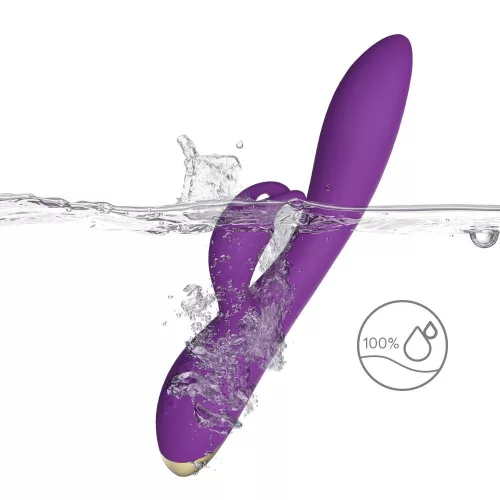 Bonnie Vibrátor Nyuszis G-pont stimuláló Vízálló 22,2 cm lila