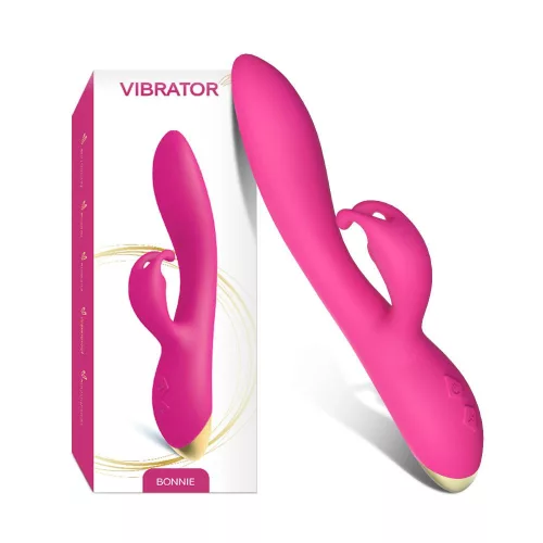 Bonnie Vibrátor Rezgő, vízálló, 22 cm rózsaszín