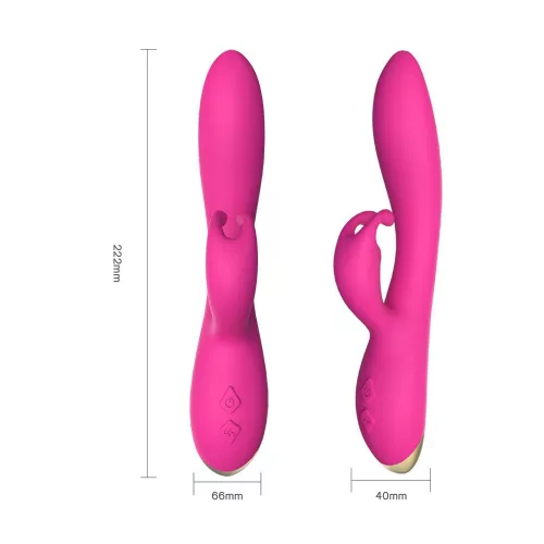 Bonnie Vibrátor Rezgő, vízálló, 22 cm rózsaszín