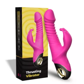   Zing Vibrátor pulzáló, forgó, vízálló 19,5 cm rózsaszín