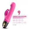 Zing Vibrátor pulzáló, forgó, vízálló 19,5 cm rózsaszín