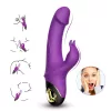Meteror Vibrátor Kettős rezgés, Vízálló 22,7 cm lila