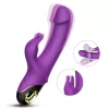 Meteror Vibrátor Kettős rezgés, Vízálló 22,7 cm lila