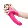 Meteror Vibrátor Rezgő, USB-töltés, vízálló 22,7 cm rózsaszín