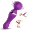 Freedom Vibrátor 9 mód, USB töltés 19 cm lila