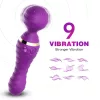 Freedom Vibrátor 9 mód, USB töltés 19 cm lila