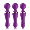 Freedom Vibrátor 9 mód, USB töltés 19 cm lila
