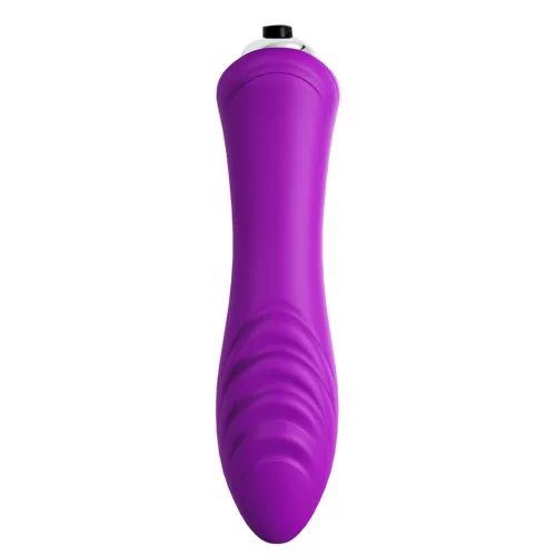 Vibrátor Rezgő 9 mód Vízálló Lila 13 cm