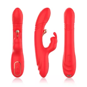   Red Spider Mite Vibrátor G-pont és csikló stimuláló 22,7 cm vízálló fekete
