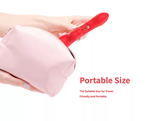 Red Spider Mite Vibrátor G-pont és csikló stimuláló 22,7 cm vízálló fekete