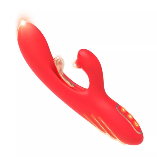 Nirvana Vibrátor Rabbit G-pont, kliensztimuláló, 9 mód 22 cm USB-c fekete