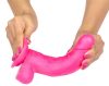 Valósághű Dildo Slidy Cock 15 x 4cm rózsaszínű