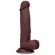 Valósághű Dildo Slidy Cock 15 x 4cm barna