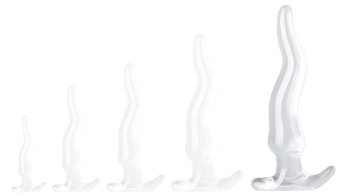 Lieps XXL – átlátszó anál dugó (32 x 7 cm)