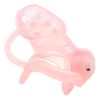 Chastity Cage – rózsaszín kényszerzár (9 x 3,1 cm)