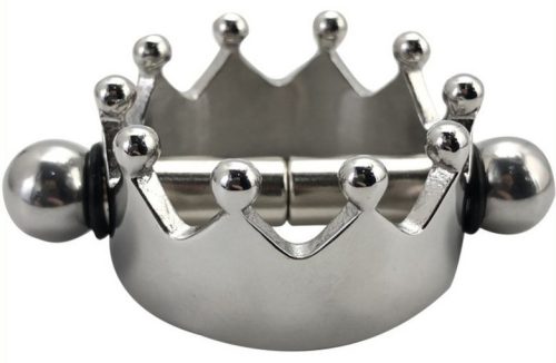 Crown – fém mellbimbó klipsz, érzéki feszültséghez