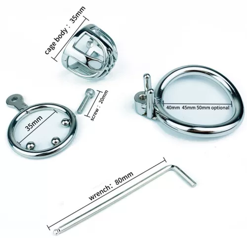 Trig Cage – fém önmegtartó ketrec 4 x 3.5 cm