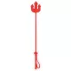 Trident Whip – 65 cm-es érzéki ostor, piros