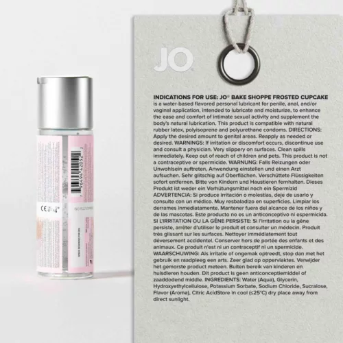 System JO Ízesített síkosító Vanília 60 ml