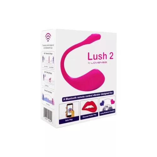Lovense Vibrátor Távirányítós, Bluetooth, USB-töltés fekete