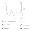 Lovense Vibrátor Távirányítós, Bluetooth, USB-töltés fekete