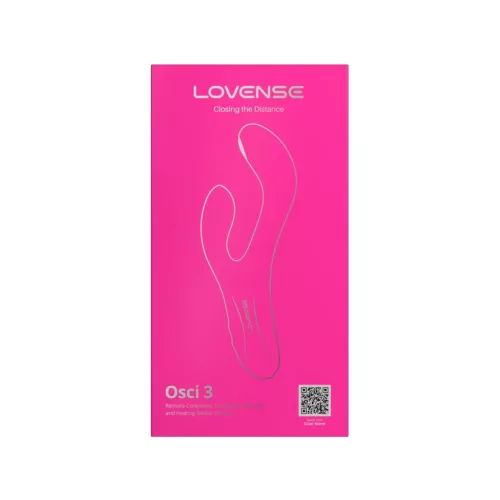 Lovense Vibrátor Oszcilláló G-pont masszázs, Rezgő, Gyors melegítés 11,2 cm fekete