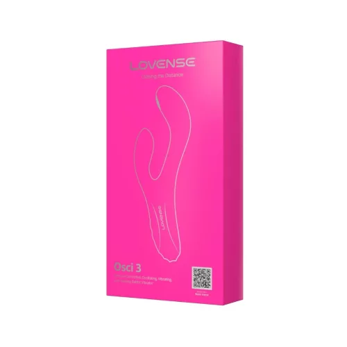 Lovense Vibrátor Oszcilláló G-pont masszázs, Rezgő, Gyors melegítés 11,2 cm fekete