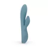 Violet Rabbit Vibrátor állítható rezgés, G-pont stimuláló, vízlepergető 21 cm kék