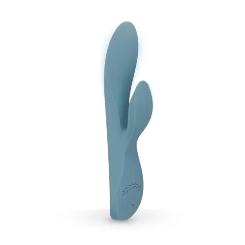 Violet Rabbit Vibrátor állítható rezgés, G-pont stimuláló, vízlepergető 21 cm kék