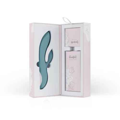 Violet Rabbit Vibrátor állítható rezgés, G-pont stimuláló, vízlepergető 21 cm kék