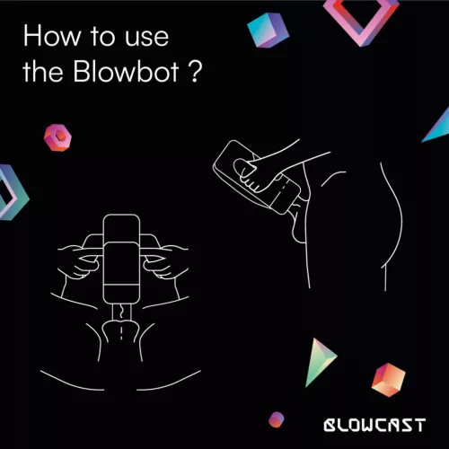Blowcast Blowbot automata maszturbátor